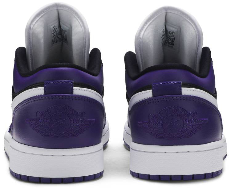 Air Jordan 1 Low  Court Purple  553558-501